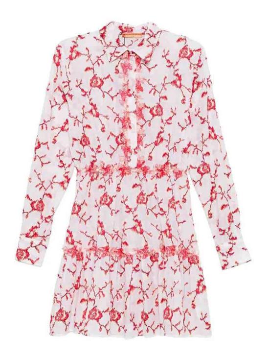 26SS 에르마노 설비노 숏 원피스 D484Q610YIYR4800 Red