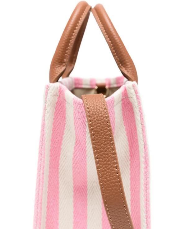 26SS 세인트바쓰 토트백 VANMI001 01784L HB STRIPES LEATHER 2119 EMB - MC2 SAINT BARTH