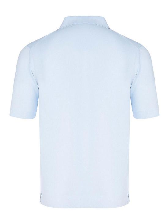 26SS 필리포 드 로렌티스 폴로 티셔츠 PL0MCSKCR14R800 Light Blue - FILIPPO DE LAURENTIIS