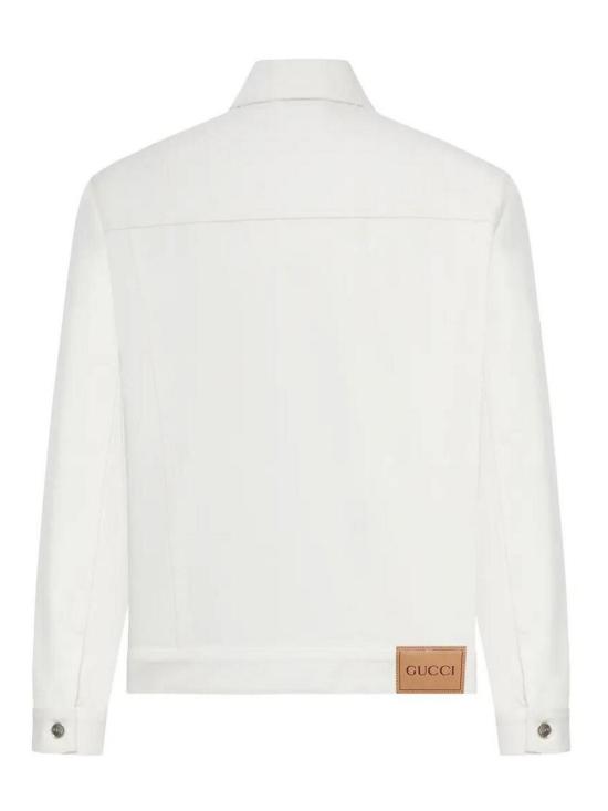 26SS 구찌 데님 자켓 855038XDDD99000 White - GUCCI