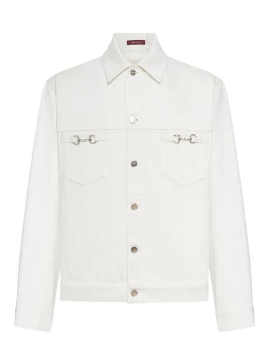 26SS 구찌 데님 자켓 855038XDDD99000 White