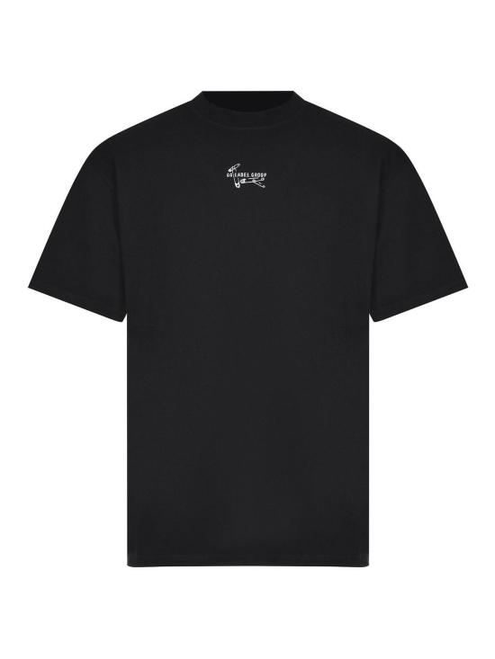 26SS 44레이블 반팔 티셔츠 B0030556FA706P783 Black