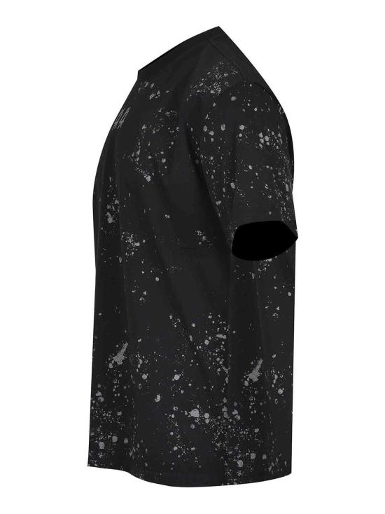26SS 44레이블 반팔 티셔츠 B0030556FA706P773 Black - 44 LABEL