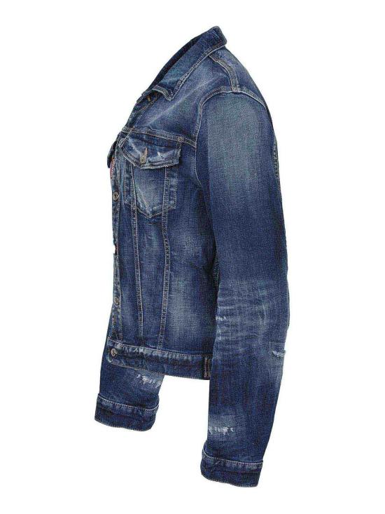 25FW 디스퀘어드2 데님 자켓 S72AM1105S30664470 Blue - DSQUARED2