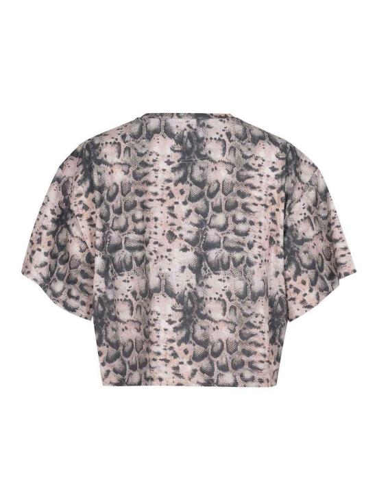 26SS 핑코 반팔 티셔츠 106921A3C8CZ9 Beige - PINKO