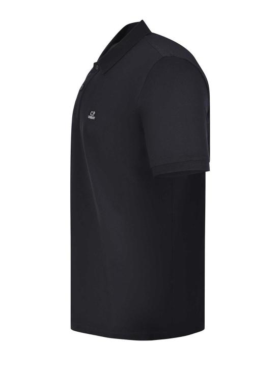 26SS 씨피 컴퍼니 스트레치 피케 숏슬리브 RCCMPL721A005263W103 Black - C.P. COMPANY