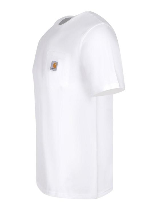 26SS 칼하트 숏슬리브 포켓 티셔츠 I03043402XX White - CARHARTT