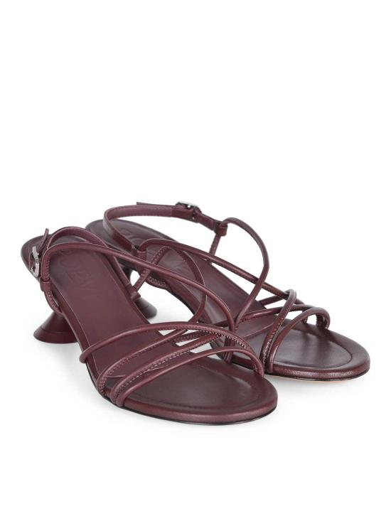 26SS 포에베 샌들 FRA10BORDO Dark Red - POEVE