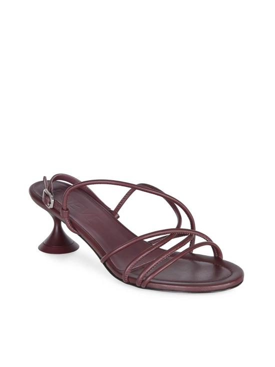 26SS 포에베 샌들 FRA10BORDO Dark Red - POEVE