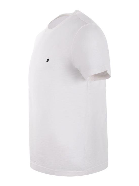 26SS 돈답 반팔 티셔츠 US371JF0195UZL4017 White - DONDUP