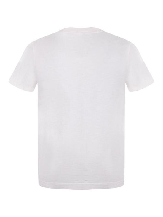 26SS 돈답 반팔 티셔츠 US371JF0195UZL4017 White - DONDUP