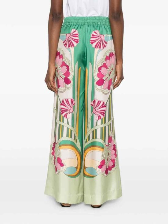 26SS 라 더블제이 팔라초 팬츠 TRO0026SIL001TUL07GR02 Multicolour - LA DOUBLEJ