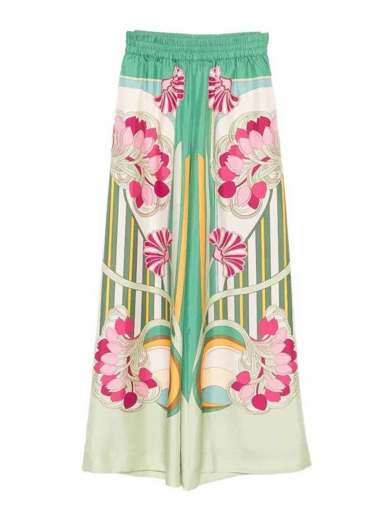 26SS 라 더블제이 팔라초 팬츠 TRO0026SIL001TUL07GR02 Multicolour