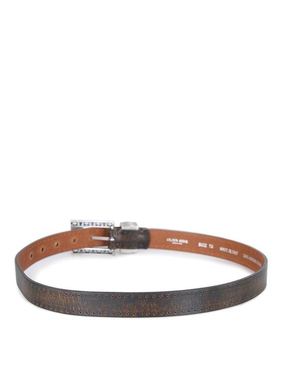 26SS 골든구스 레귤러 벨트 GWA00779A00081155312 Black - GOLDEN GOOSE