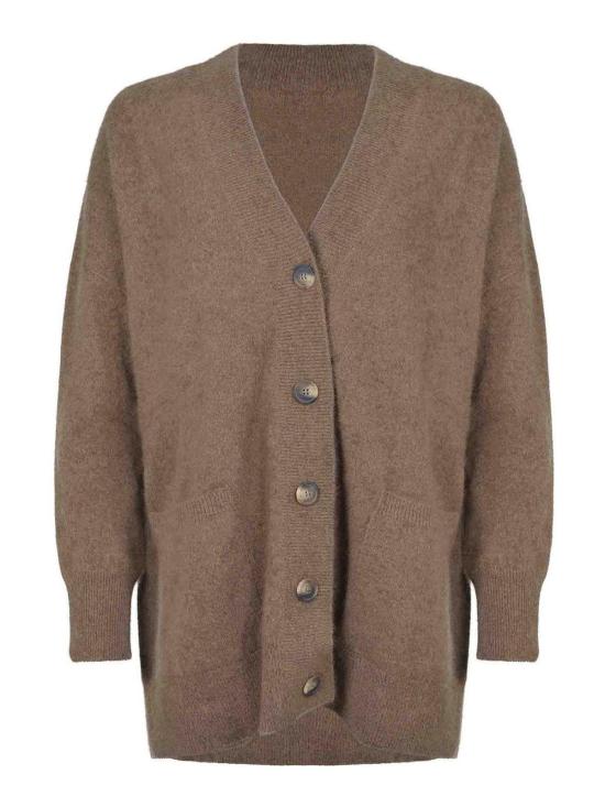 25FW 바니제 가디건 V53803VISONE Light Brown