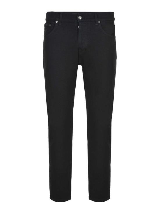25FW 돈답 스트레이트 팬츠 UP576BSE037KPT999 Black