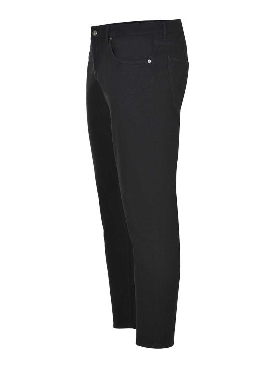 25FW 돈답 스트레이트 팬츠 UP576BSE037KPT999 Black - DONDUP