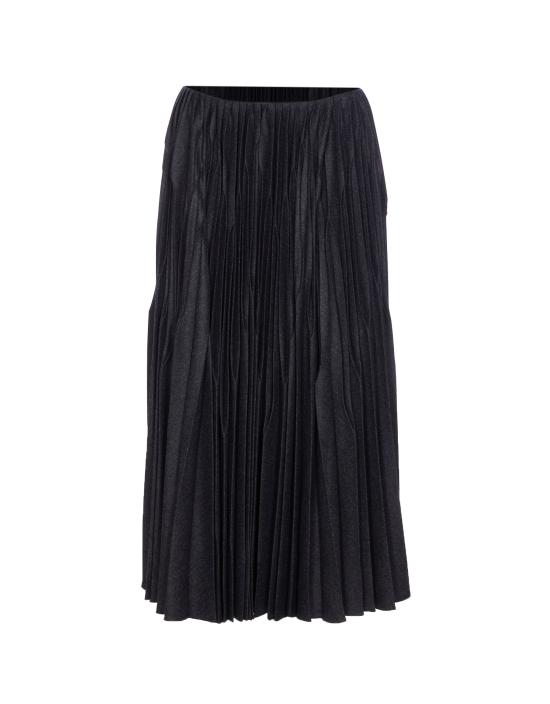 25FW 알라이아 미디 스커트 AA9J2288X078B 840 Grey