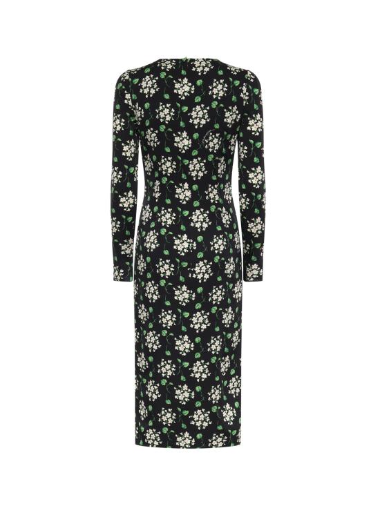 26SS 돌체앤가바나 미디 원피스 F664HT FSA85HX6BX BLACK - DOLCE & GABBANA