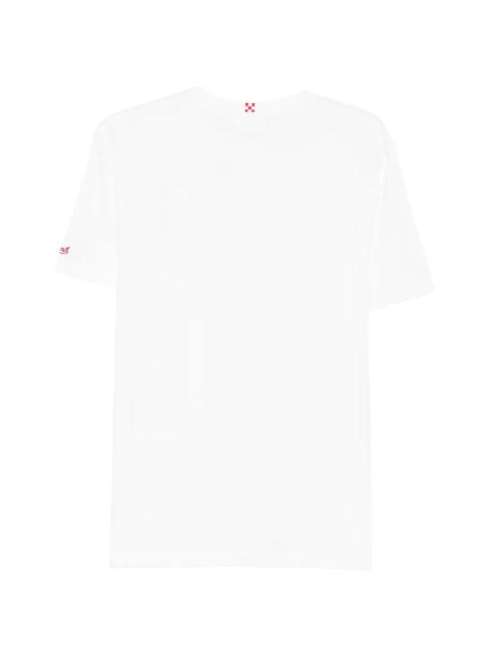 26SS 세인트바쓰 반팔 티셔츠 POT0001 04454L FAMOLO STRANO 01N EMB - MC2 SAINT BARTH