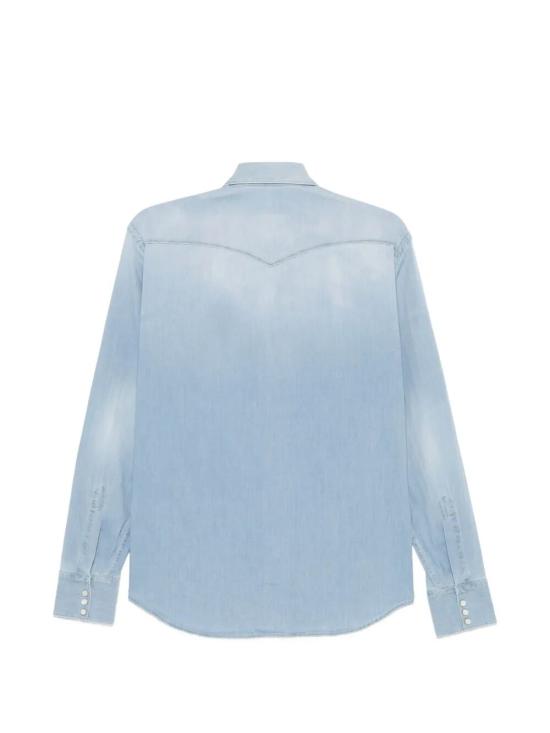 26SS 게라르디니 데님 셔츠 WEST 76A2 621 LIGHT BLUE - GHERARDINI