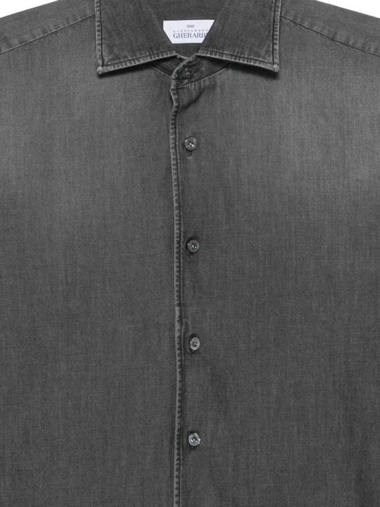 26SS 게라르디니 데님 셔츠 DOUBLE 10AJ 533 GREY - GHERARDINI