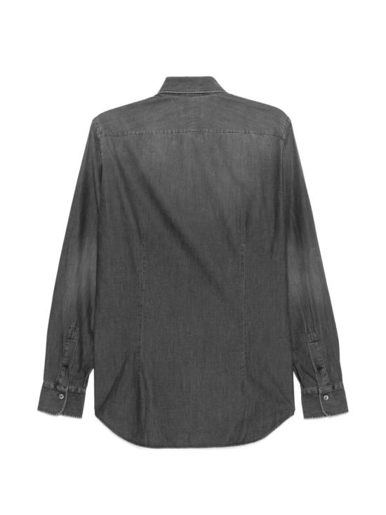 26SS 게라르디니 데님 셔츠 DOUBLE 10AJ 533 GREY - GHERARDINI
