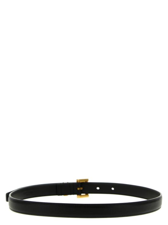 26SS 생로랑 카산드라 씬 스퀘어 버클 벨트 554465BOO0W1000 - SAINT LAURENT