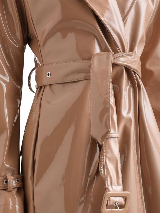 26SS 돌체앤가바나 코티드 팍스 레더 트렌치 코트 F0W3WT FUSW7M0179 - DOLCE & GABBANA