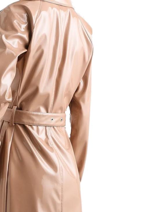 26SS 돌체앤가바나 코티드 팍스 레더 트렌치 코트 F0W3WT FUSW7M0179 - DOLCE & GABBANA