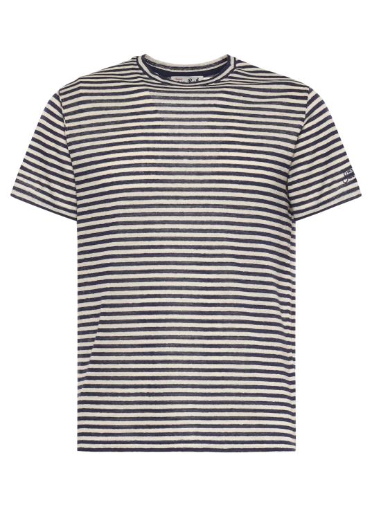 26SS 세인트바쓰 반팔 티셔츠 DOV0010 00283L CREAM BLUE