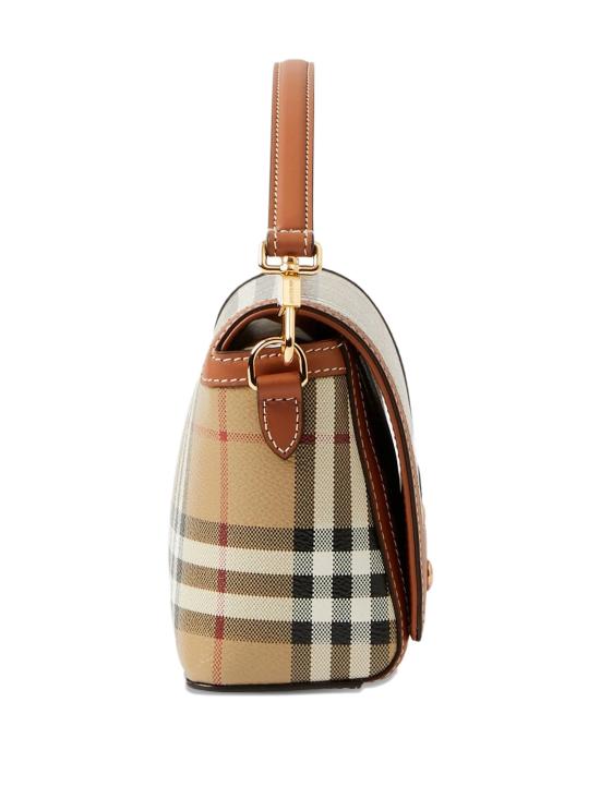 26SS 버버리 체크 노트 크로스백 8109787 X VNTG CHK BRIAR BROWN - BURBERRY
