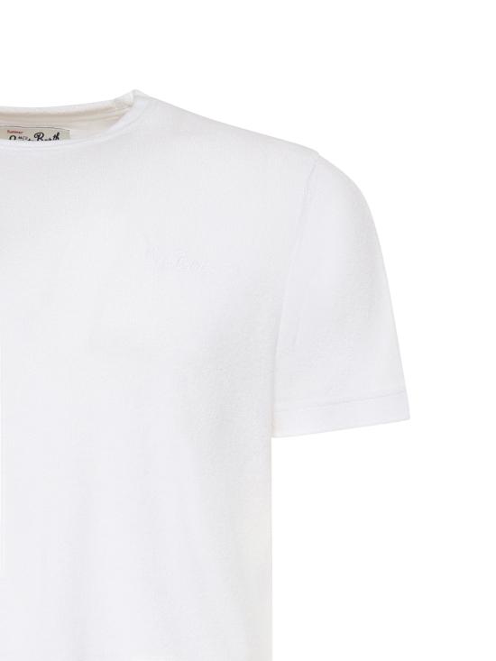 26SS 세인트바쓰 반팔 티셔츠 GAR0002 01163L WHITE - MC2 SAINT BARTH
