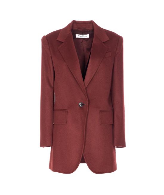 25FW 막스마라 ARICCIA 아리차 싱글 브레스티드 테일러드 블레이저 자켓 2521046243600 ARICCIA1234 043 Red