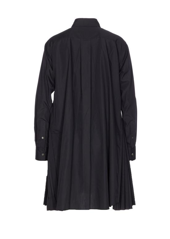 25FW 사카이 미디 원피스 25 08003 001 Black - SACAI
