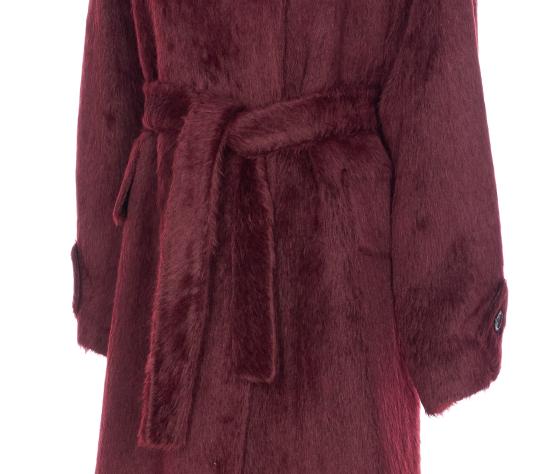 25FW 막스마라 알파카 울 롱 코트 2521016373600 ALBATA1234 003 Red - MAX MARA