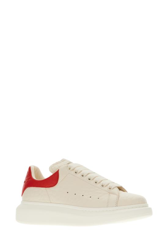 26SS 알렉산더 맥퀸 오버사이즈 스니커즈 808173WHAEG 9095 OFF WHITE RED - ALEXANDER MCQUEEN