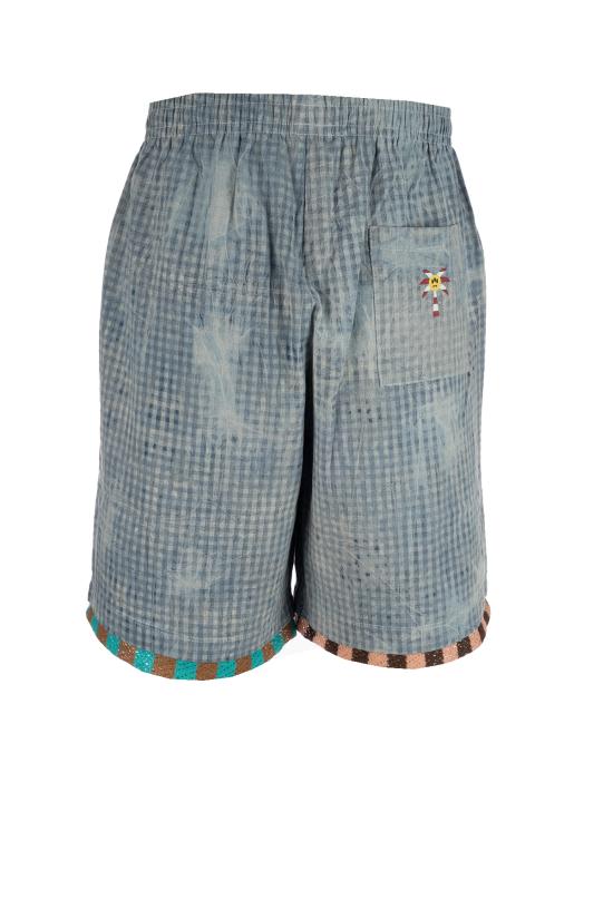 26SS 바로우 숏팬츠 S6BWUABE056 172 DENIM BLU CHIARO LIGHT BLUE DENIM - BARROW