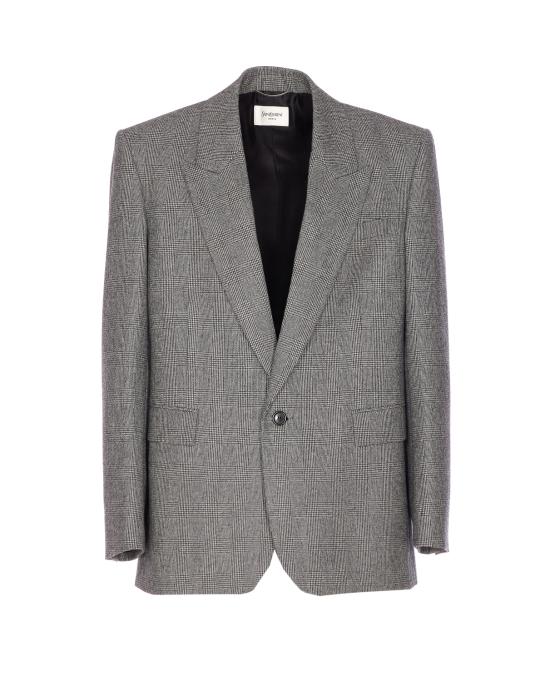 25FW 생로랑 수트 자켓 837196 Y5H541095 Grey