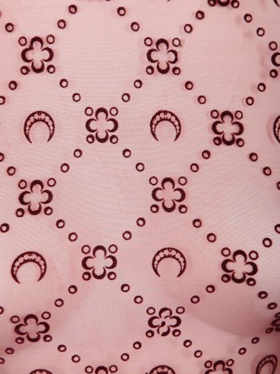 26SS 마린세르 긴팔 티셔츠 WTO388A CJER0005 PU70 Bordeaux - MARINE SERRE