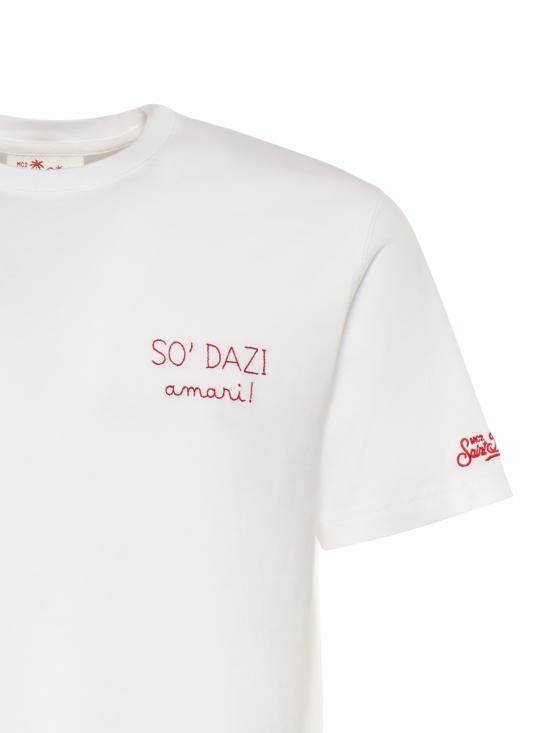26SS 세인트바쓰 반팔 티셔츠 POT0001 00163L WHITE - MC2 SAINT BARTH