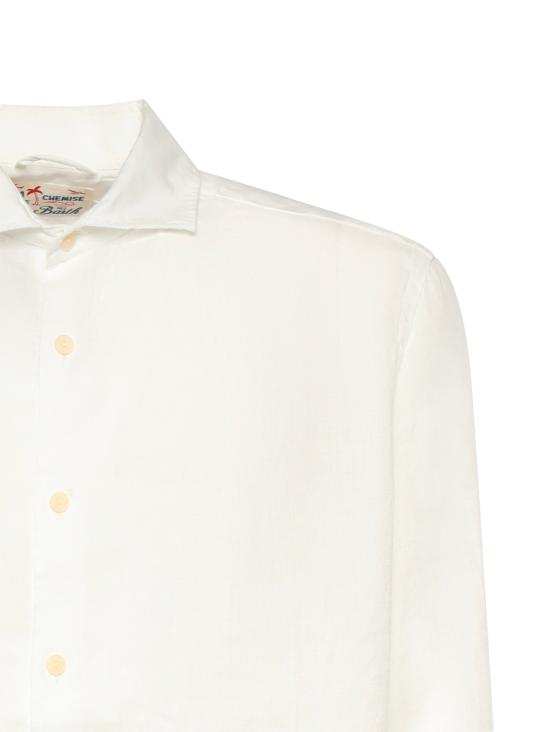 26SS 세인트바쓰 긴팔 셔츠 PAMP001 01457L WHITE - MC2 SAINT BARTH