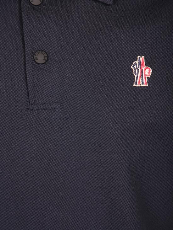 26SS 몽클레어 폴로 티셔츠 8A00004 89AVZ 742 Blue - MONCLER