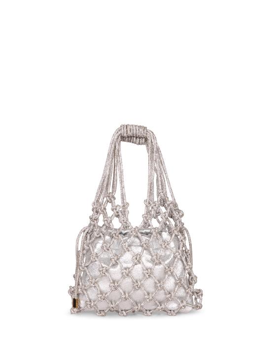 26SS 히보우라마 숄더백 CARRIE CRYSTAL Metallic