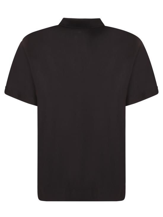 26SS 몽클레어 폴로 티셔츠 8A00004 89AVZ 999 Black - MONCLER