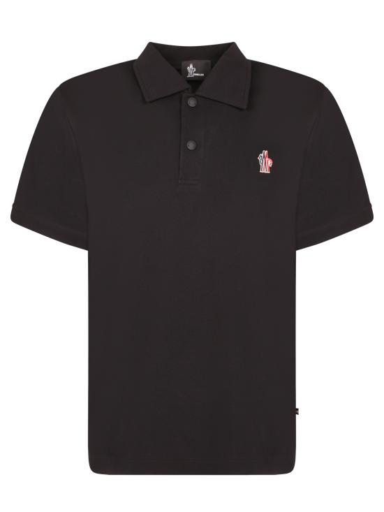 26SS 몽클레어 폴로 티셔츠 8A00004 89AVZ 999 Black