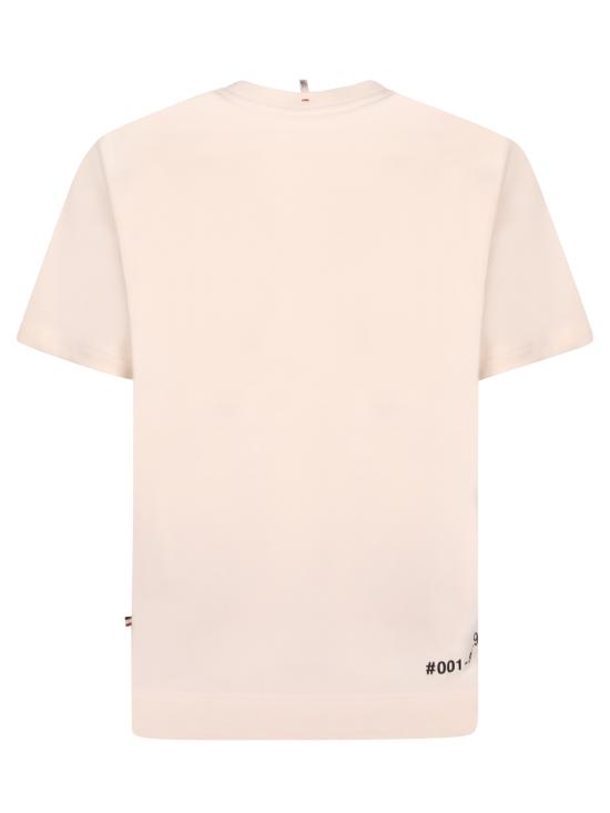 26SS 몽클레어 그레노블 로고 코튼 티셔츠 8C00020 89AZ9 041 White - MONCLER