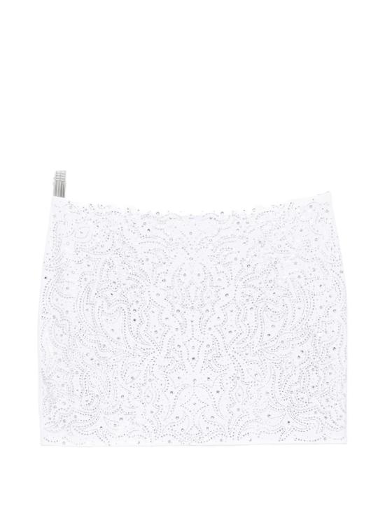 26SS 베누자 숏 스커트 SK002AWTH OFF WHITE Black