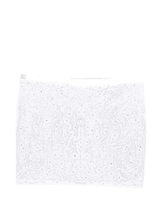 26SS 베누자 숏 스커트 SK002AWTH OFF WHITE Black - VENUJA