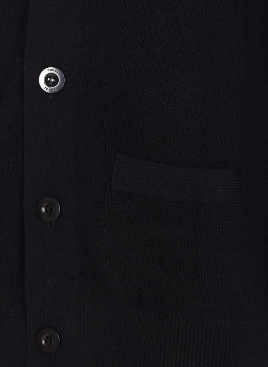 25FW 사카이 가디건 25 08144 002 Black - SACAI